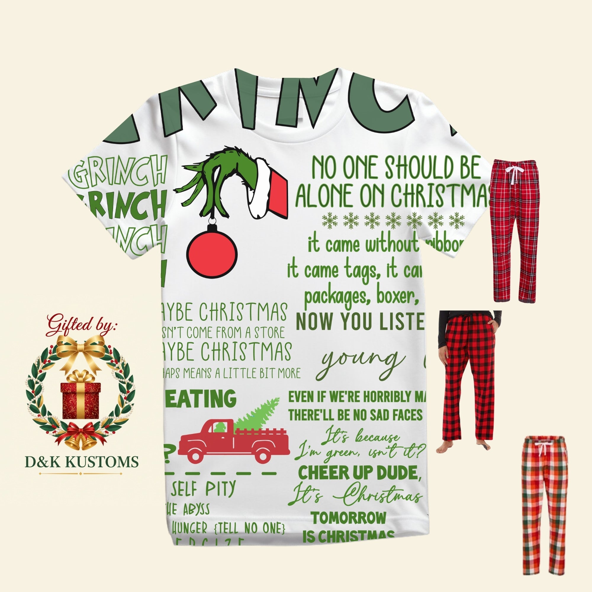 Certified Sleigh Squad – Family Matching Holiday Pajamas