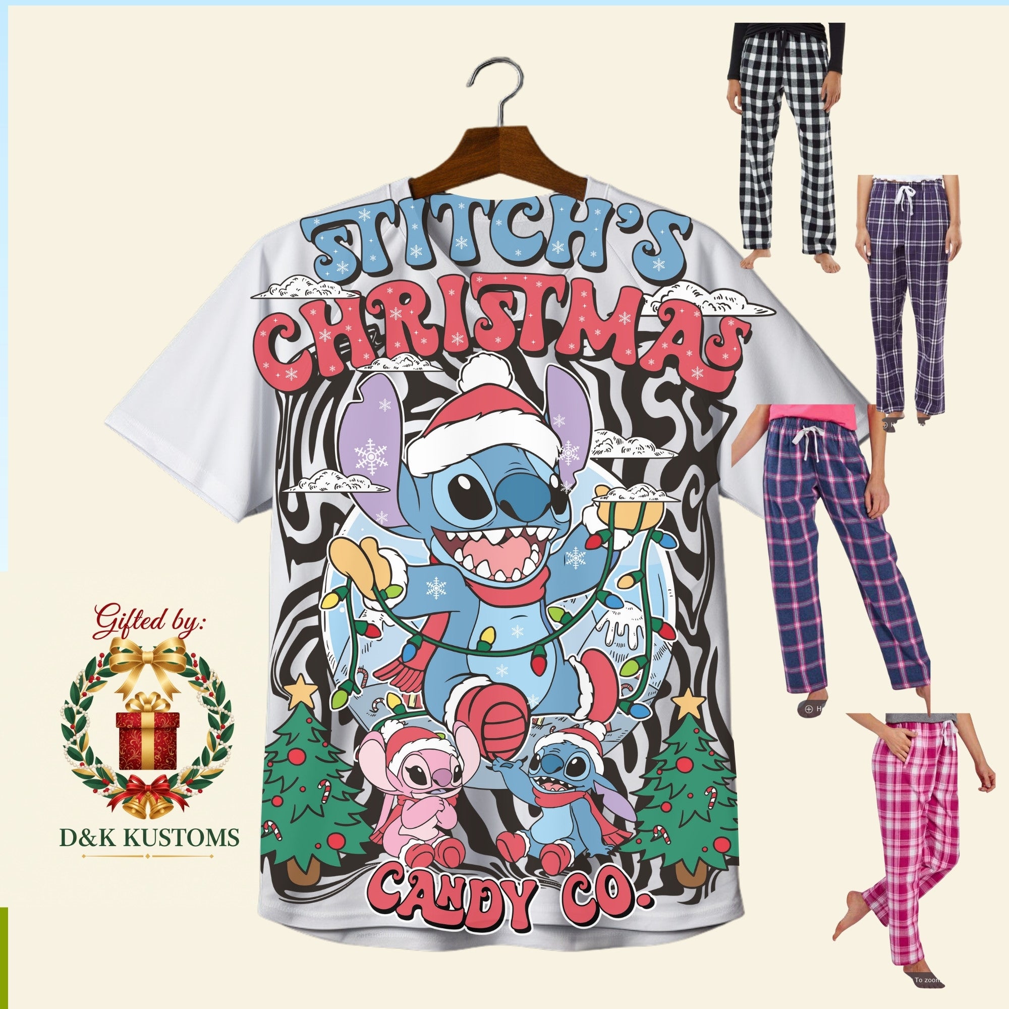 Certified Sleigh Squad – Family Matching Holiday Pajamas