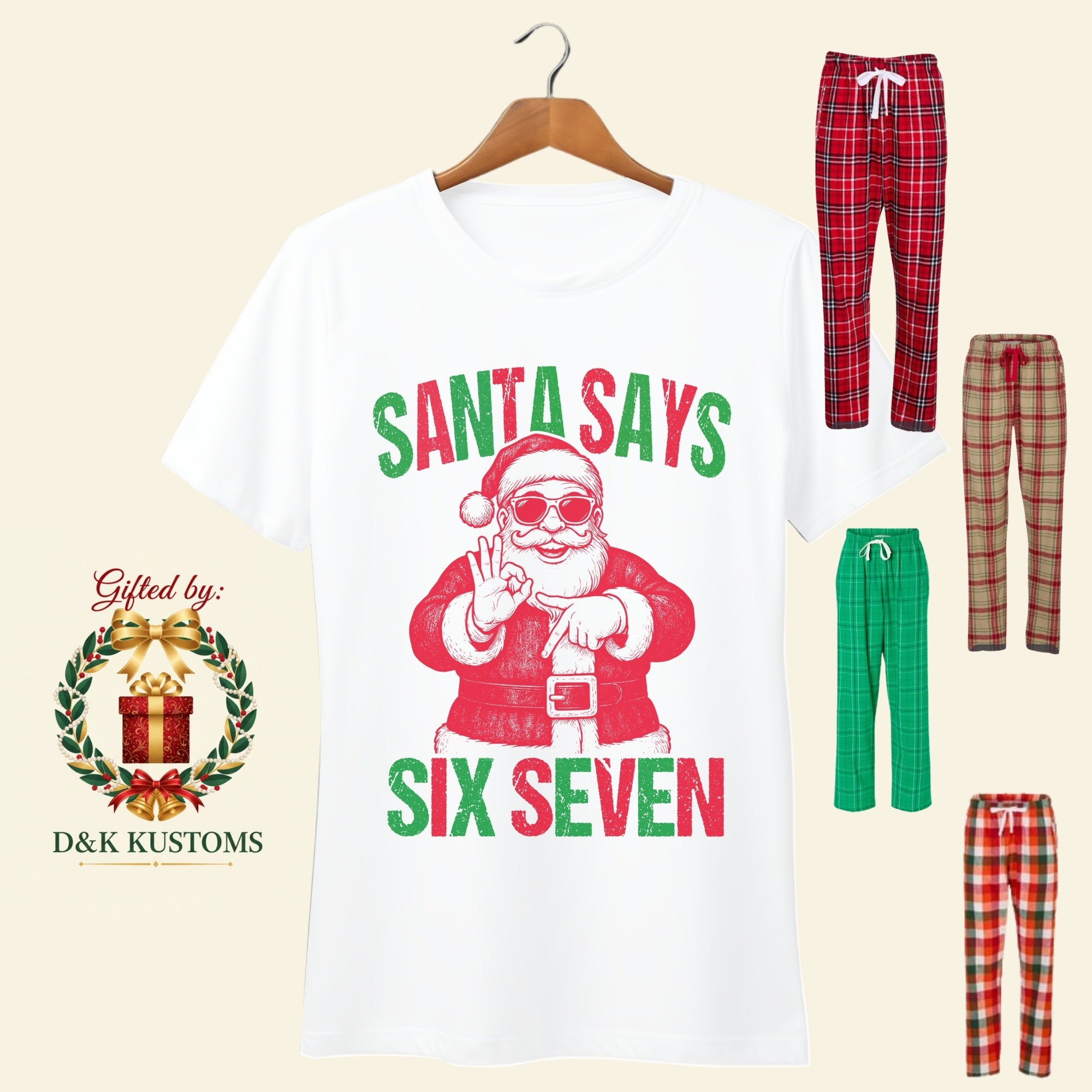 Certified Sleigh Squad – Family Matching Holiday Pajamas