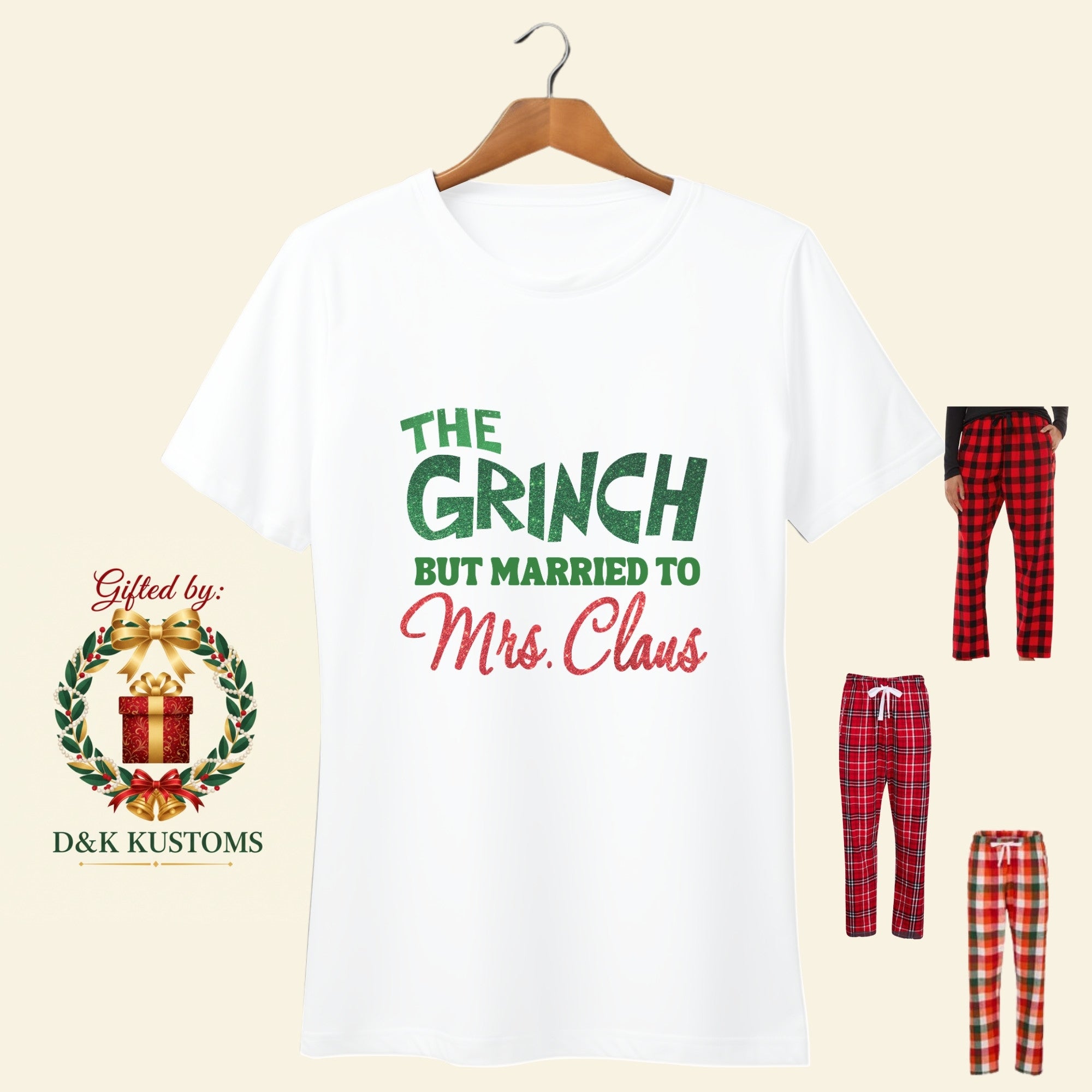 Certified Sleigh Squad – Family Matching Holiday Pajamas