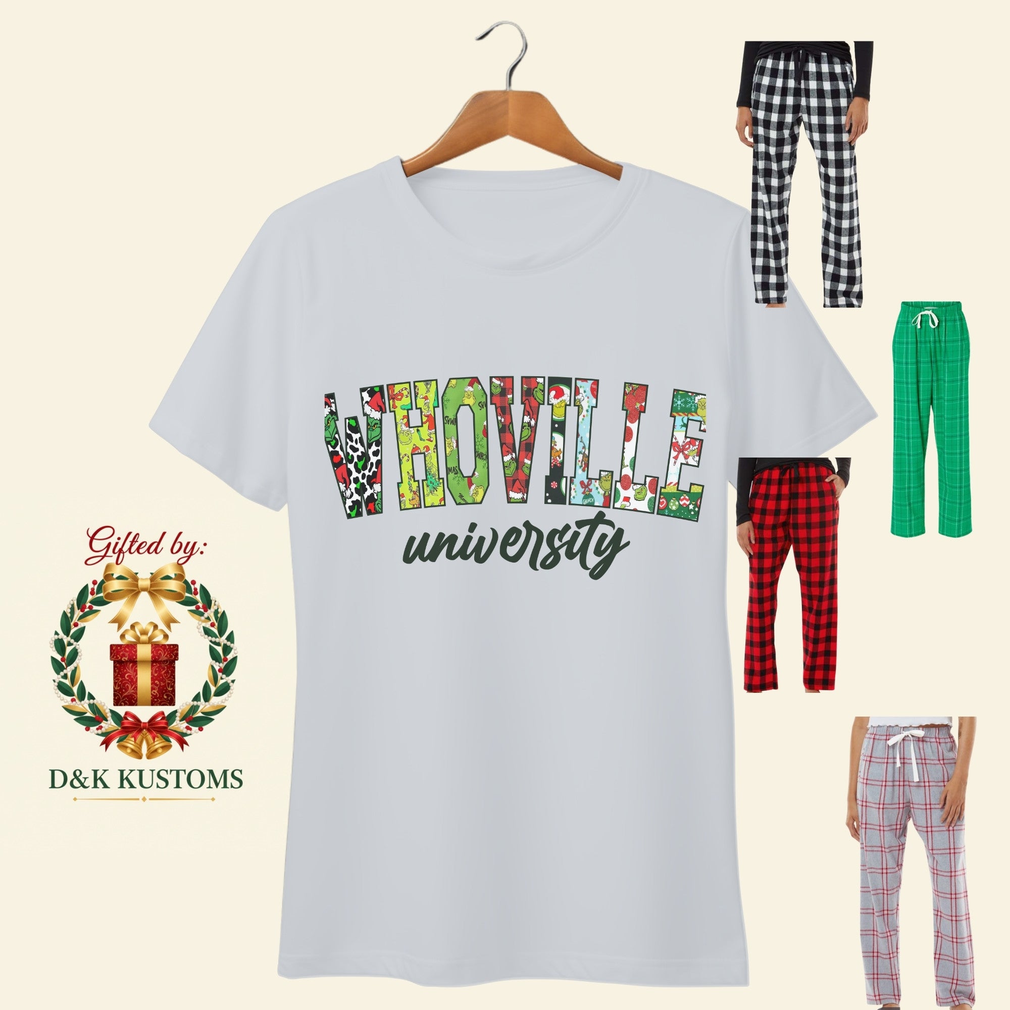 Certified Sleigh Squad – Family Matching Holiday Pajamas