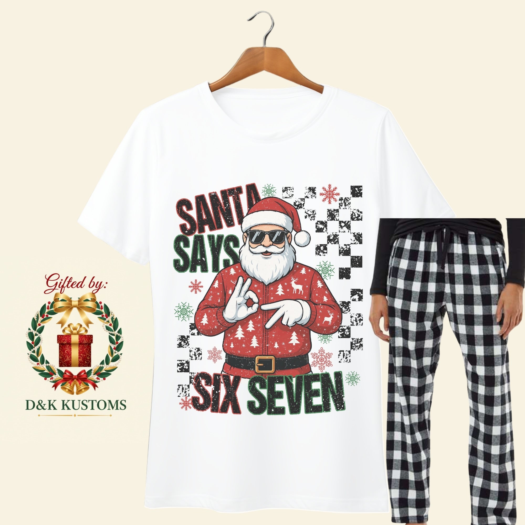 Certified Sleigh Squad – Family Matching Holiday Pajamas