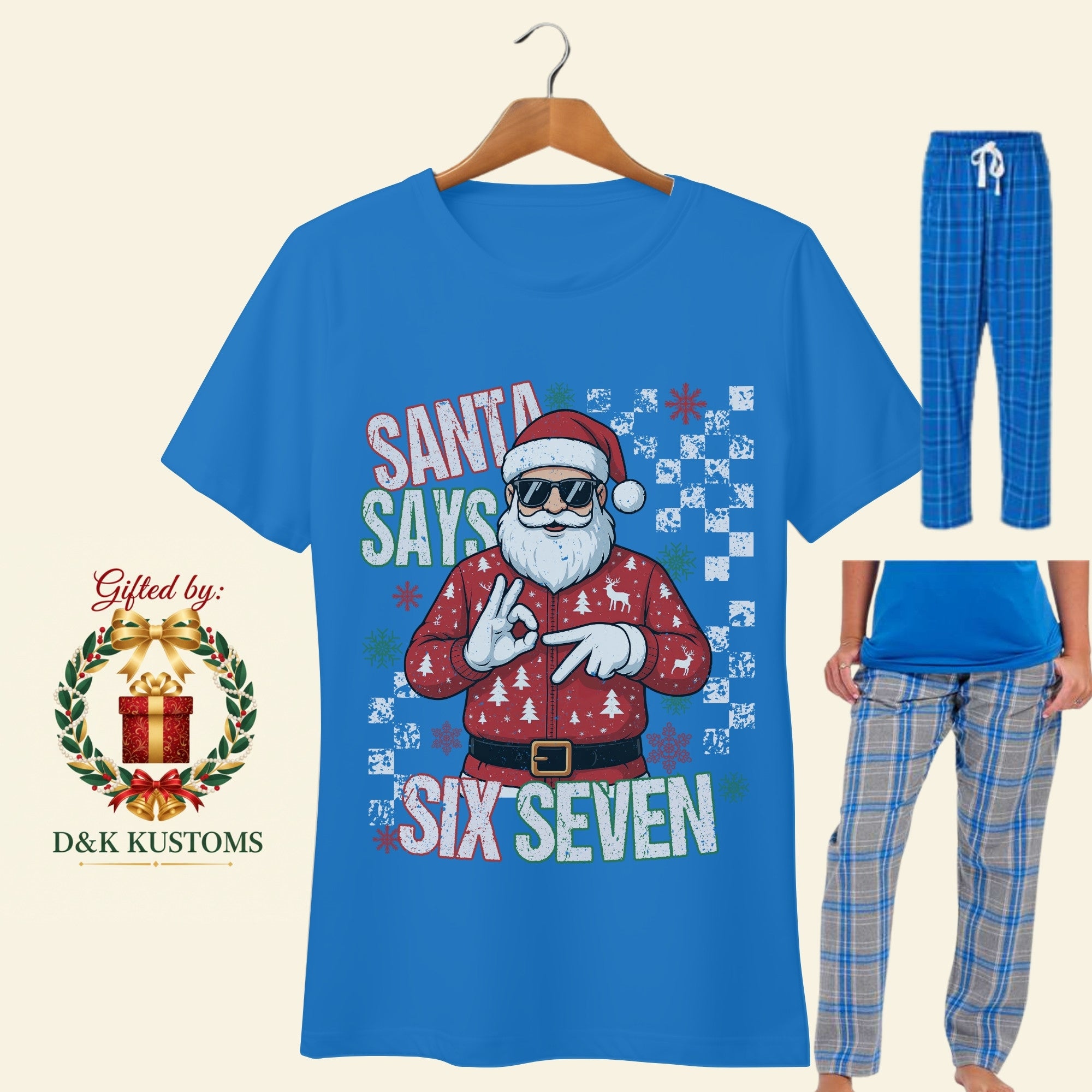 Certified Sleigh Squad – Family Matching Holiday Pajamas