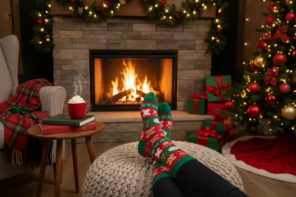 Sleigh My Socks Off - Holiday Socks